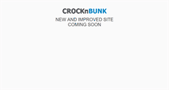 Desktop Screenshot of crocknbunk.com